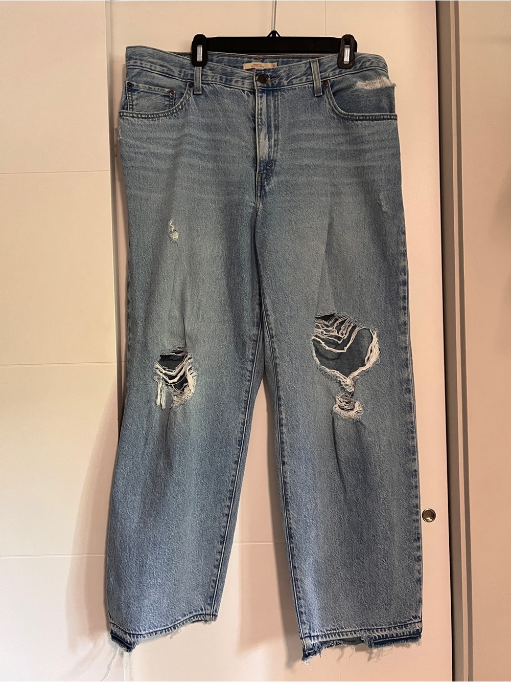 Levi’s Distressed Baggy Dad Jeans